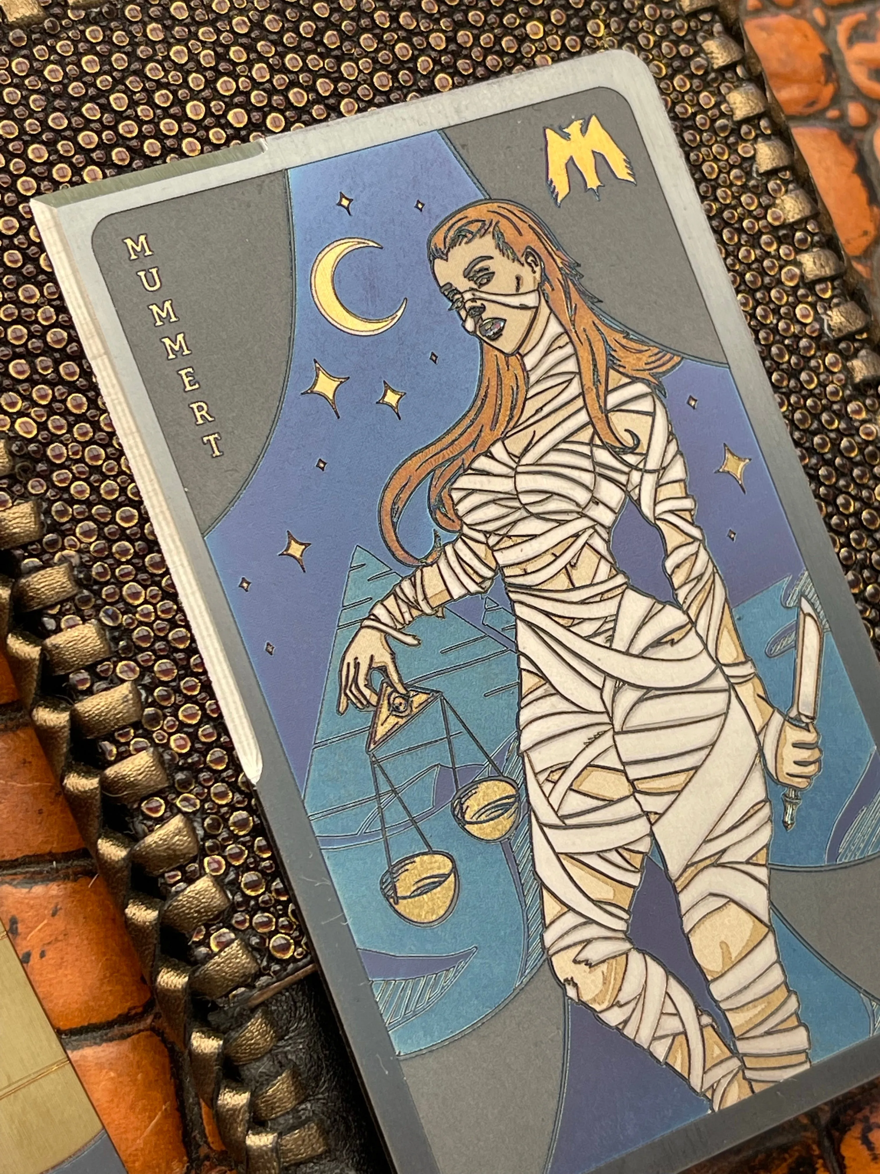 “Mystic Mummy" Cutting Card™