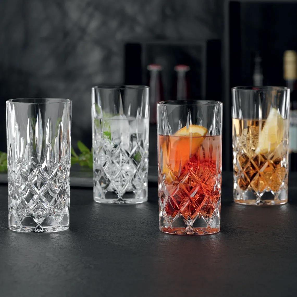 Nachtmann Noblesse Long Drink Mixer Tumbler - Set of 4