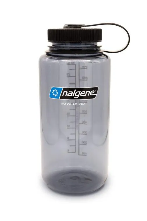 Nalgene Wide Mouth Tritan Plastic Water Bottle, 32 Ounce