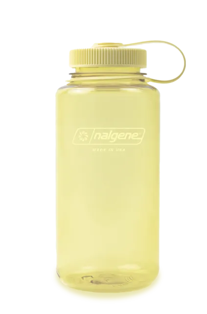 Nalgene Wide Mouth Tritan Plastic Water Bottle, 32 Ounce