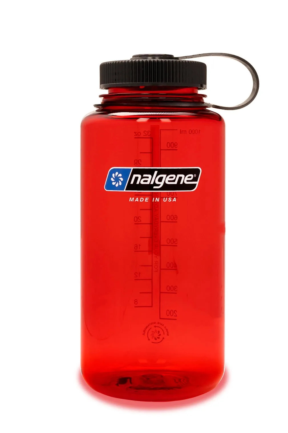 Nalgene Wide Mouth Tritan Plastic Water Bottle, 32 Ounce