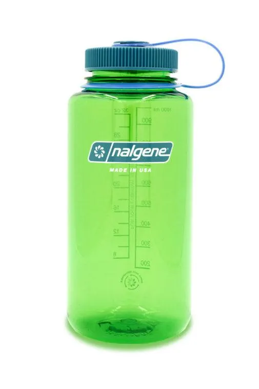 Nalgene Wide Mouth Tritan Plastic Water Bottle, 32 Ounce