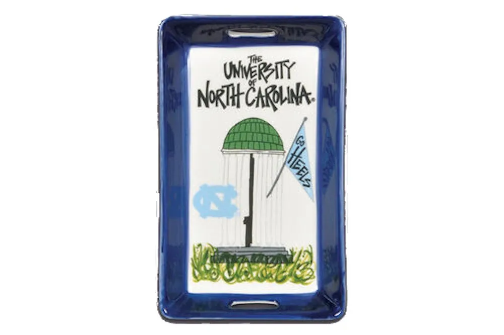 North Carolina Tar Heels Magnolia Lane Old Well Mini Tray