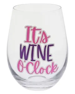 Novelty Stemless Wine Glass