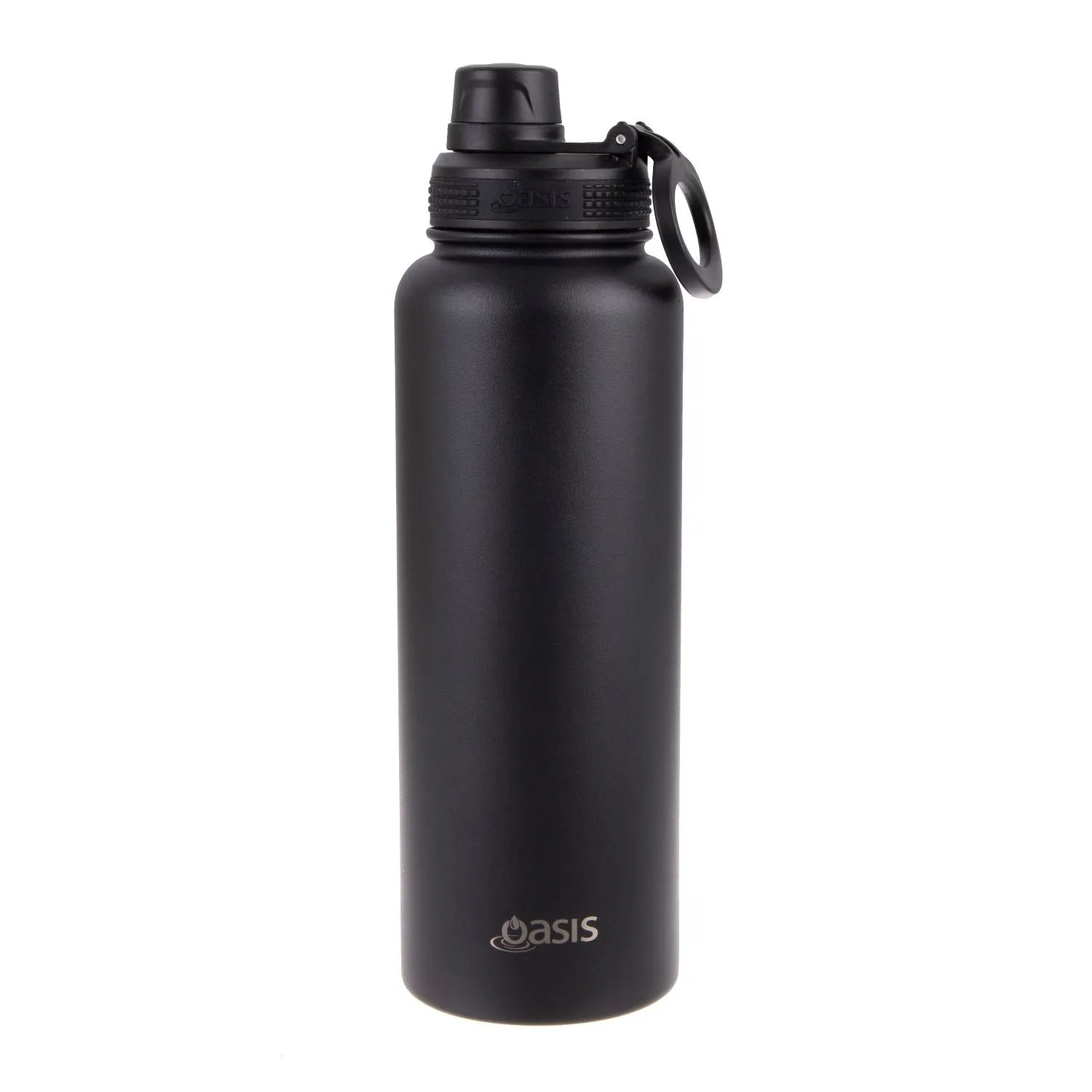 Oasis Stainless Steel Insulated Sports Water Bottle with Screw Cap 1.1L