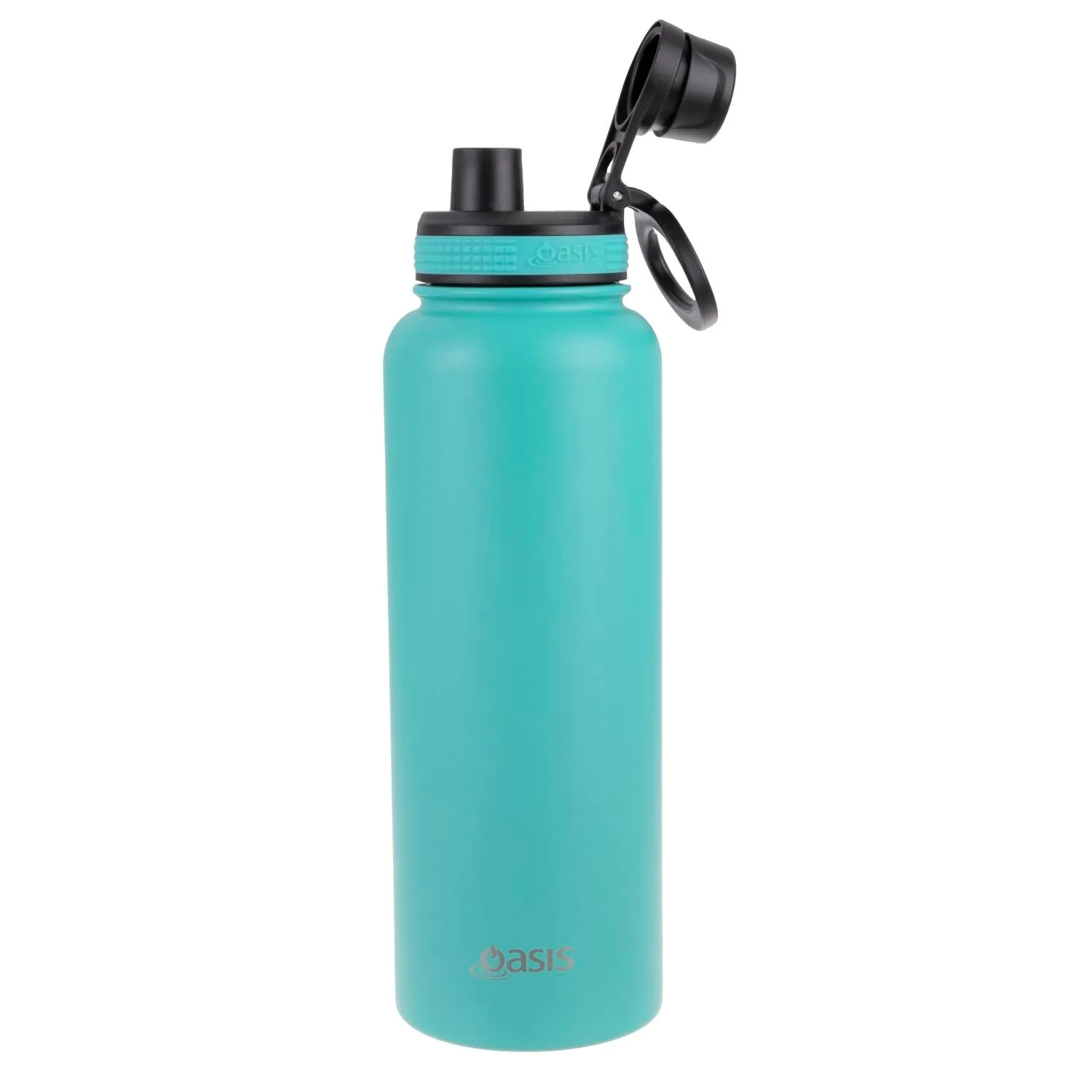 Oasis Stainless Steel Insulated Sports Water Bottle with Screw Cap 1.1L