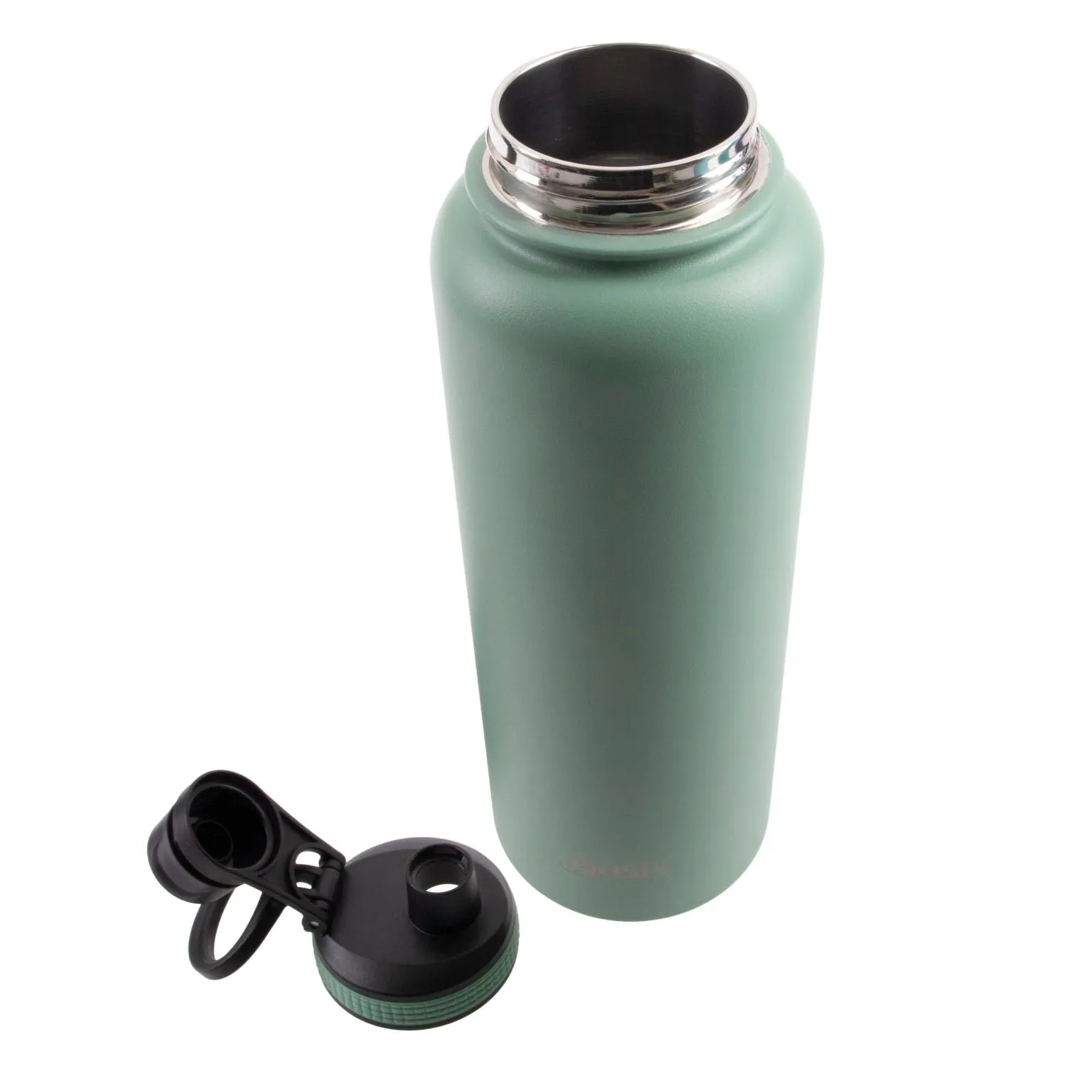 Oasis Stainless Steel Insulated Sports Water Bottle with Screw Cap 1.1L