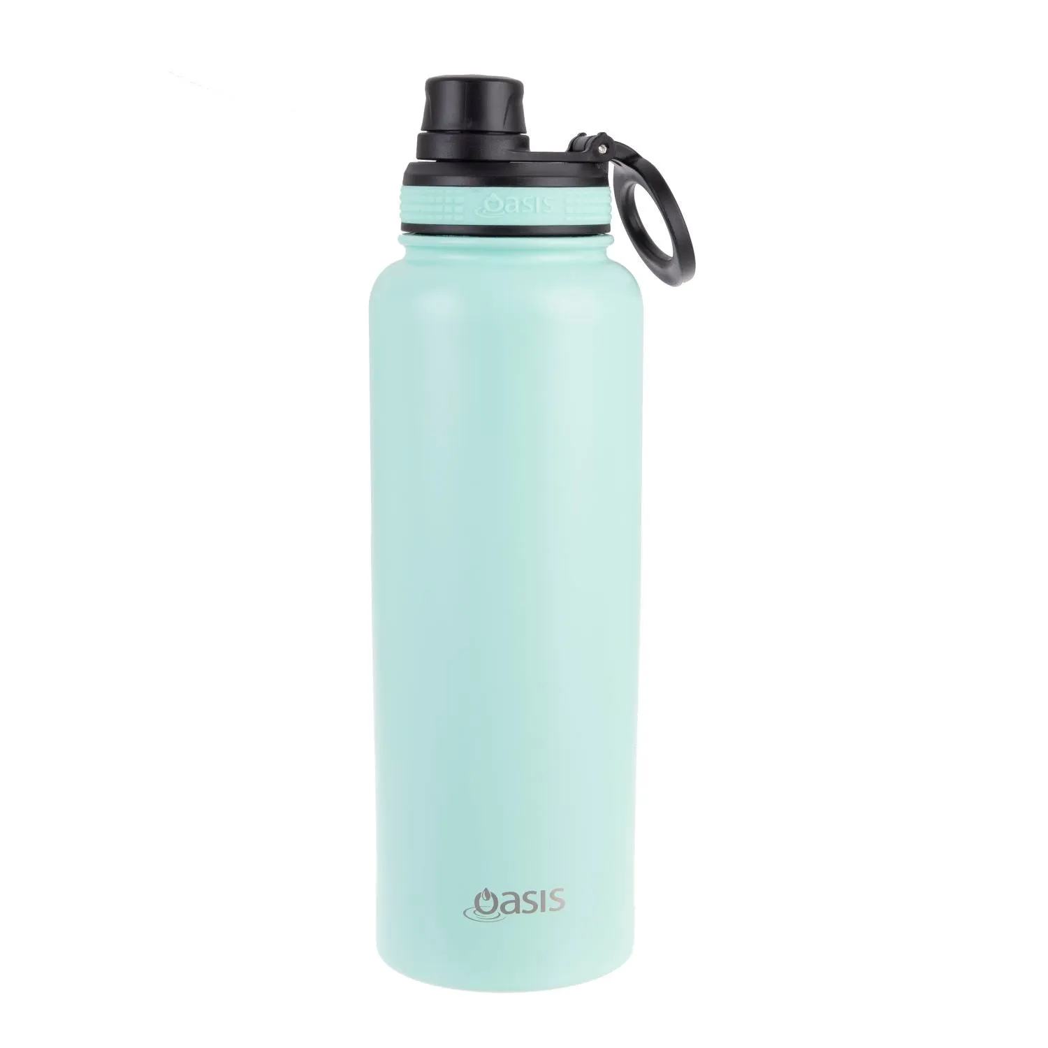 Oasis Stainless Steel Insulated Sports Water Bottle with Screw Cap 1.1L