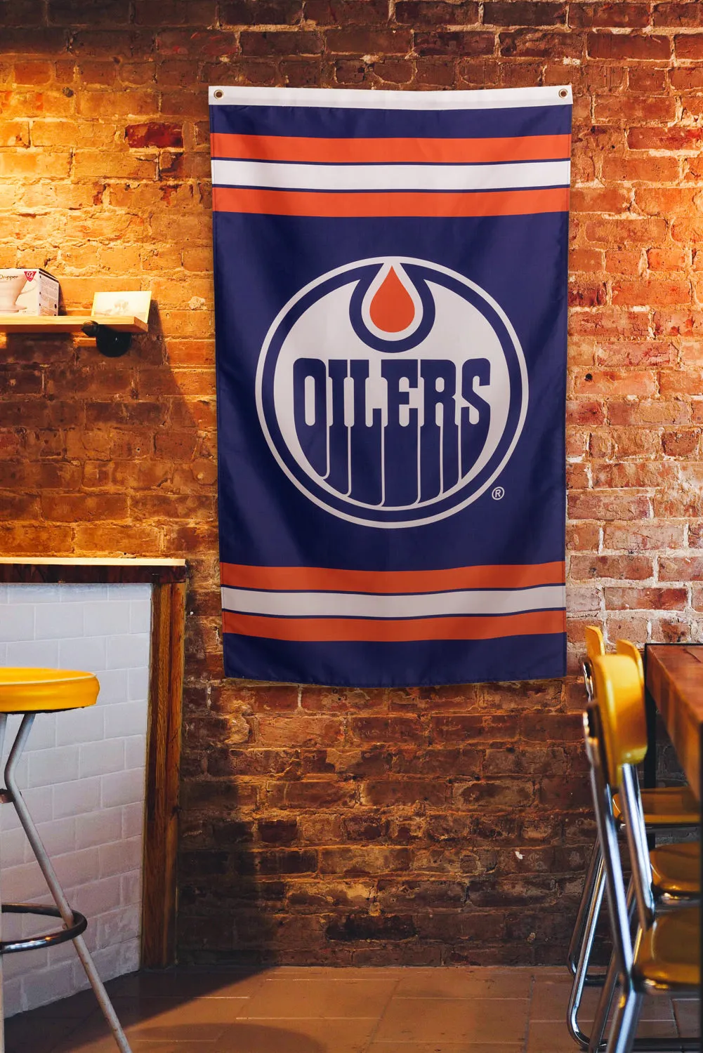 Official NHL Edmonton Oilers Ultimate Fan Wall Banner