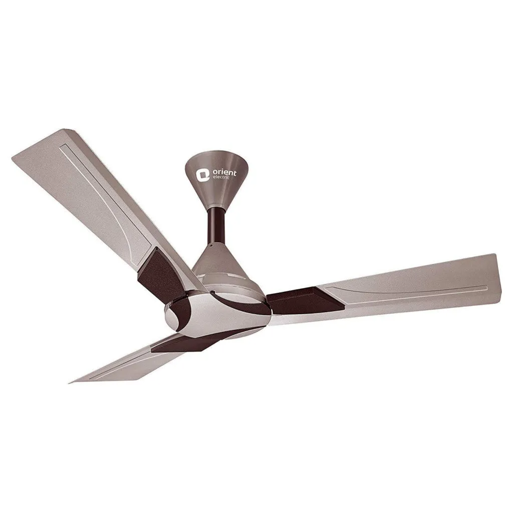 Orient Wendy Ceiling Fan Without Remote 900mm Topaz Gold-Brown