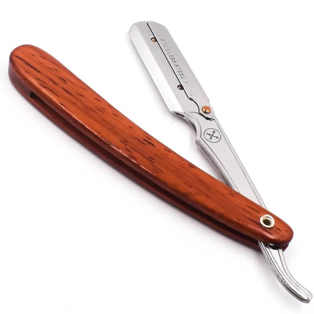 Parker SRRW Rosewood Clip Type Shavette Barber Razor