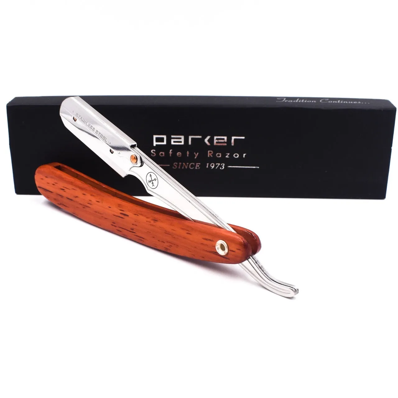 Parker SRRW Rosewood Clip Type Shavette Barber Razor