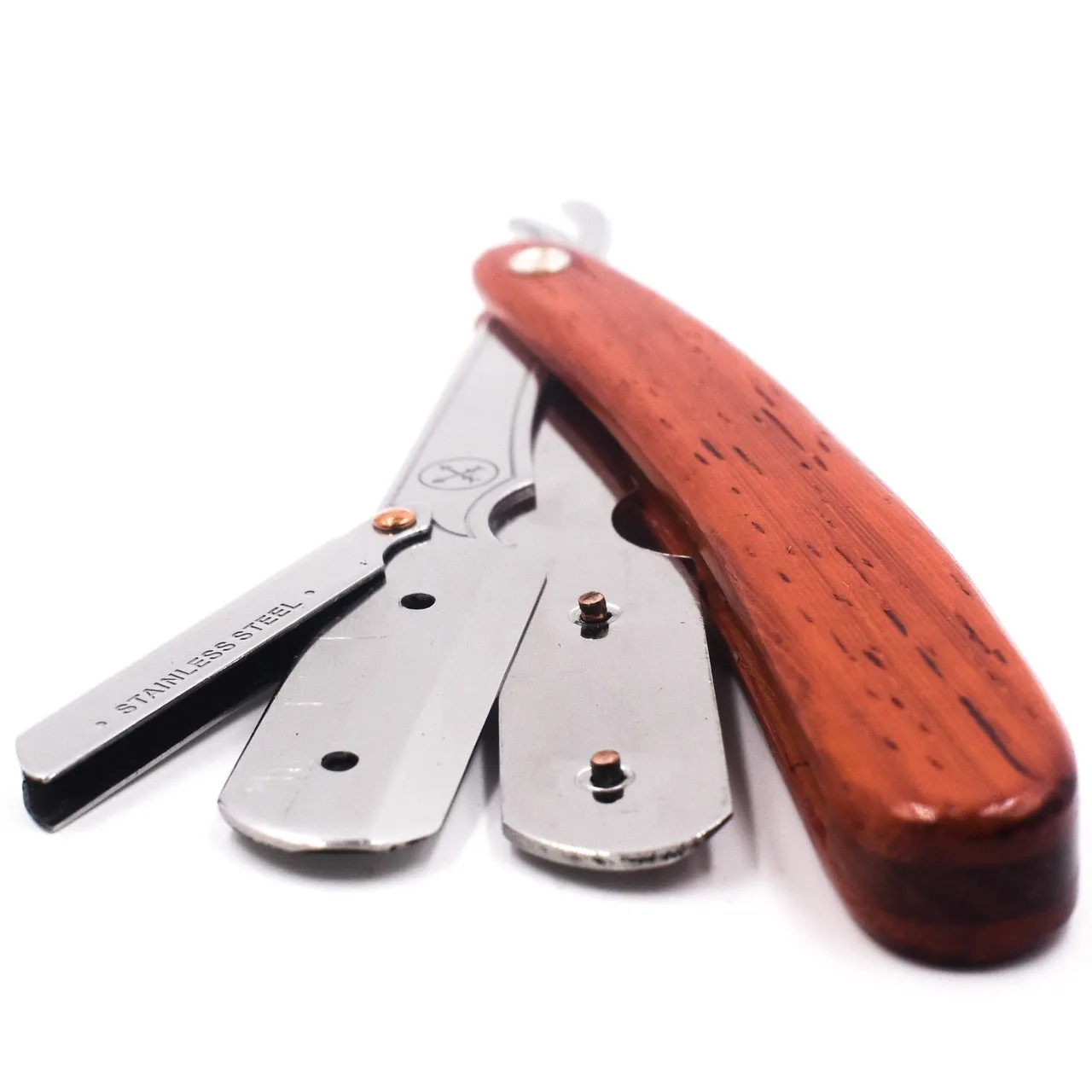 Parker SRRW Rosewood Clip Type Shavette Barber Razor