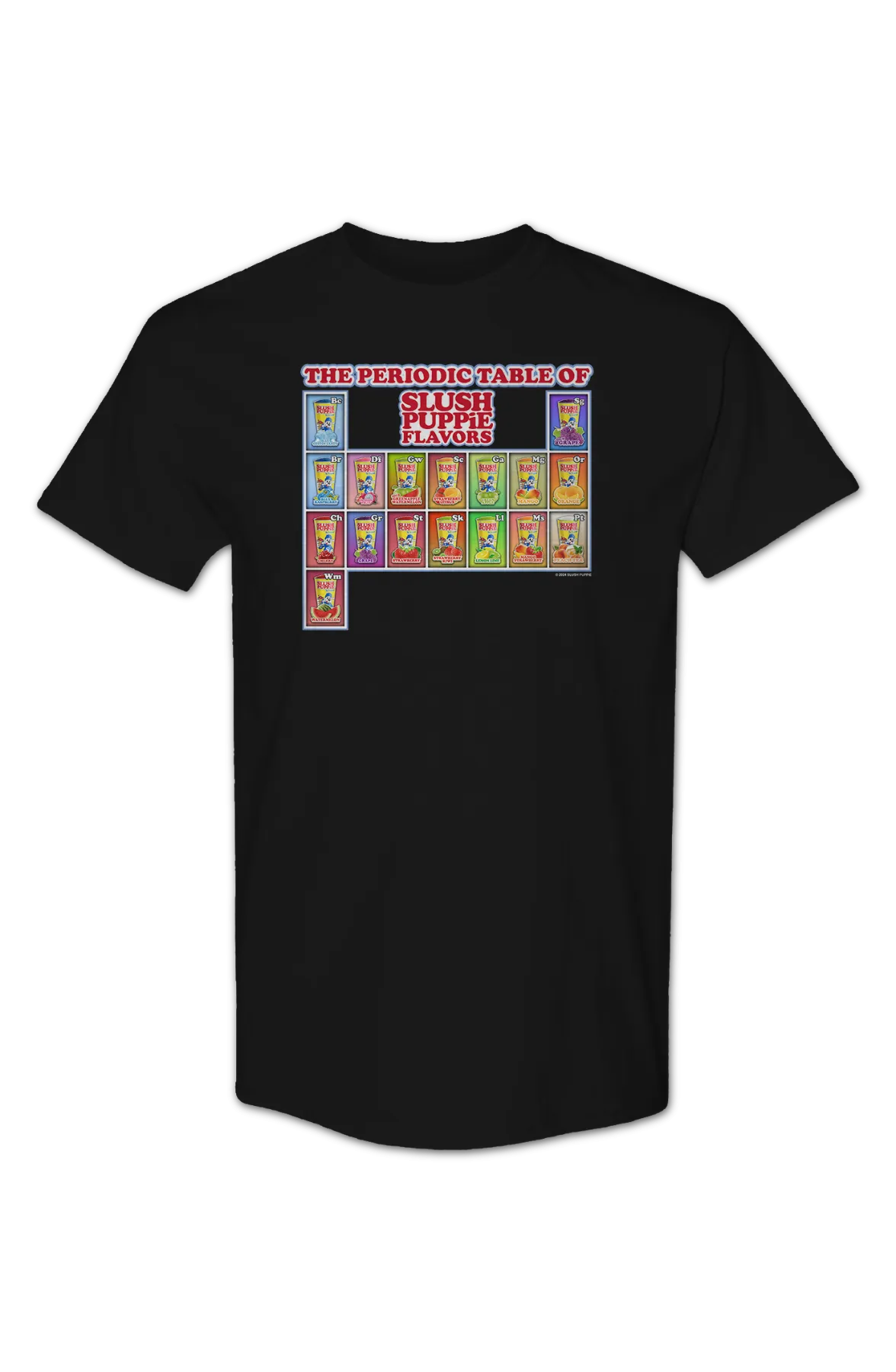 Periodic Table Slush Puppie T-Shirt