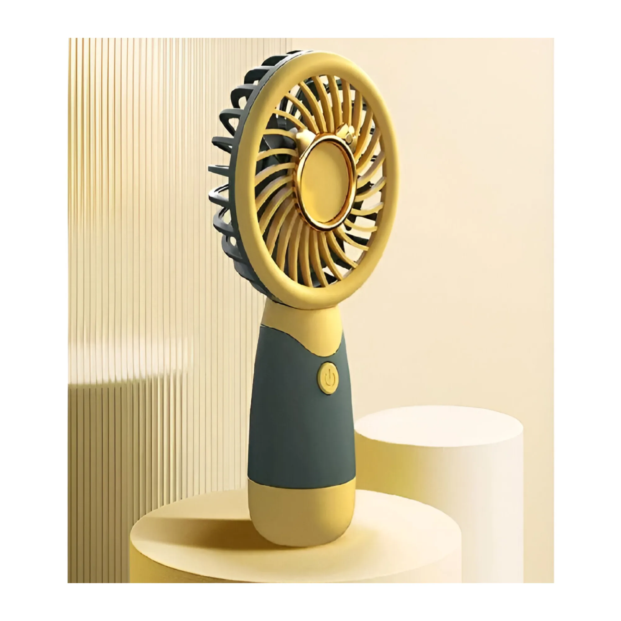 Personal Travel Fan Handend USB Rechargeable Cooling Pocket Fan PM-098