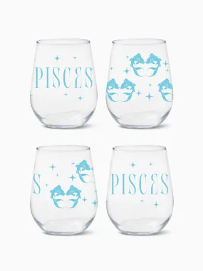 Pisces - RESERVE 16oz Stemless Wine Tritan™ Copolyester Glass