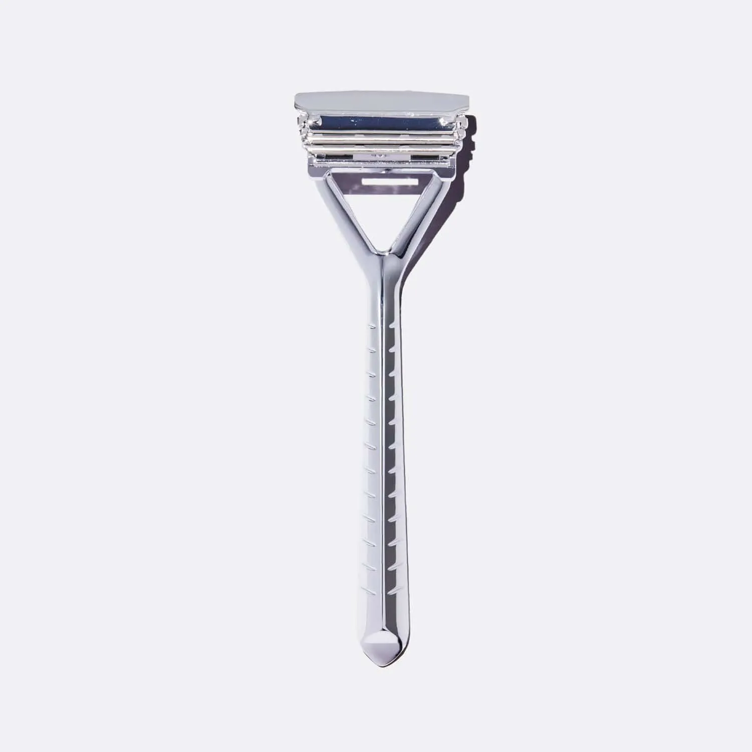 Pivoting Head Stainless Steel Razor - Sustainable Razor - All-Metal Construction, 1-3 Blades, Multiple Colors