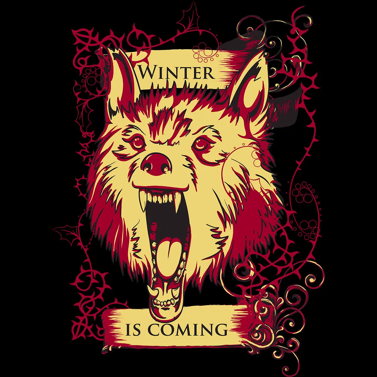 Pop Culture T-Shirt Game of Thrones - Winter Is Coming GOT Fan