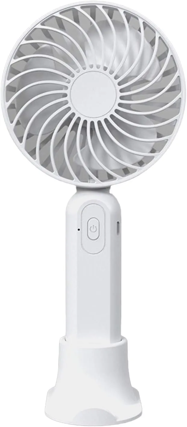 Portable 3 Speed Mini Handheld Fan - Rechargeable