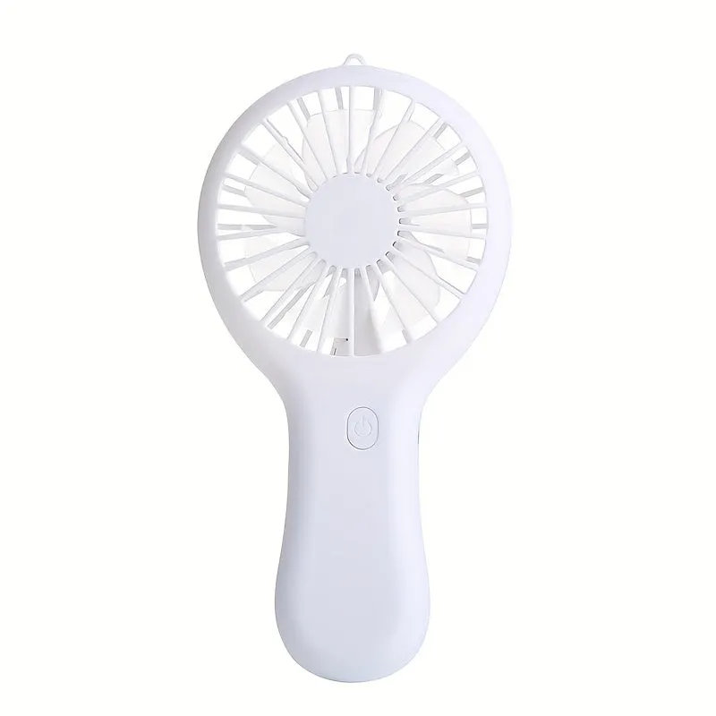 Portable Rechargeable Handheld Fan Cool Air Anywhere Anytime