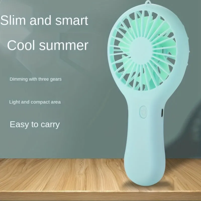 Portable Rechargeable Handheld Fan Cool Air Anywhere Anytime