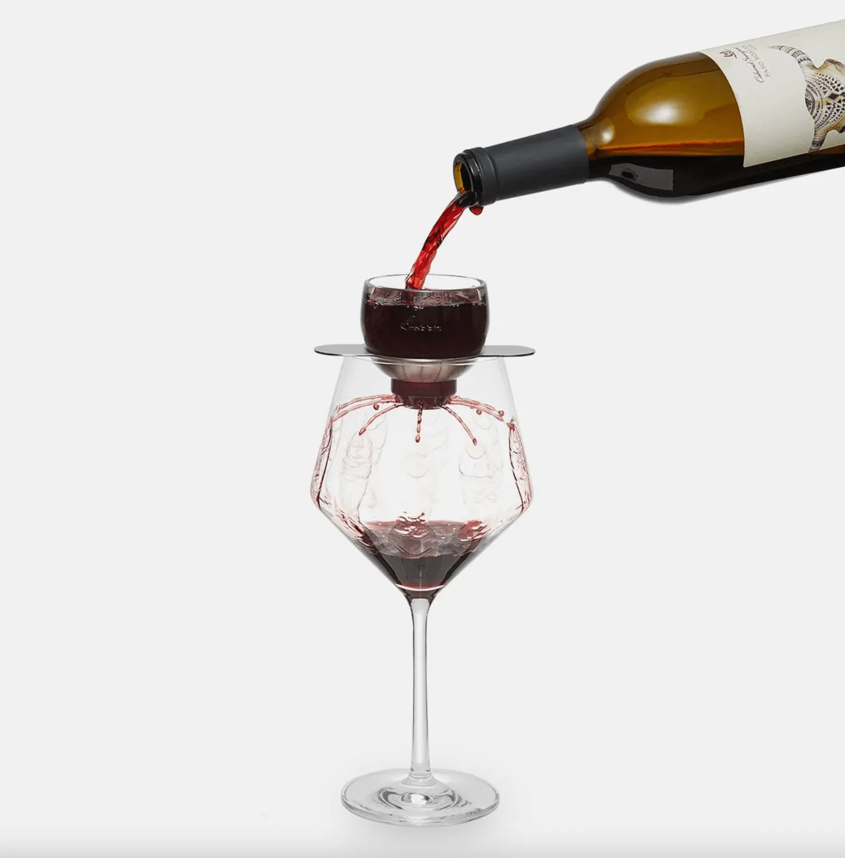 Rabbit Wine Aerator w/Stand