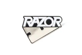 Razor Logo Pin