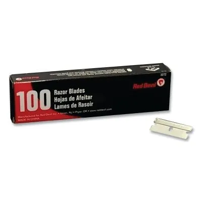 Red Devil 3272 SINGLE EDGE RAZOR BLADES