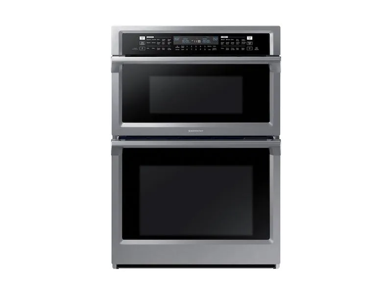 Samsung NQ70M6650DS 30" Smart Microwave Combination Wall Oven with Steam Cook in Stainless Steel