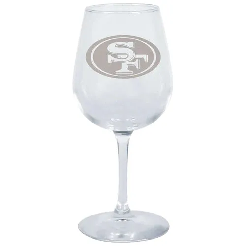 San Francisco 49ers 12.75oz Stemmed Wine Glass