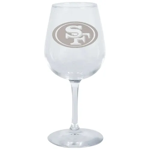 San Francisco 49ers 12.75oz Stemmed Wine Glass