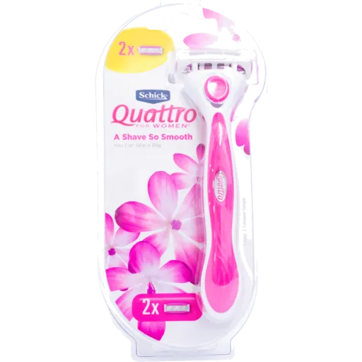 Schick Quattro Women Razor   2 KIT