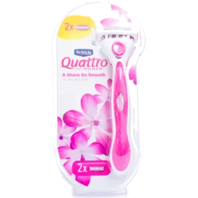 Schick Quattro Women Razor   2 KIT