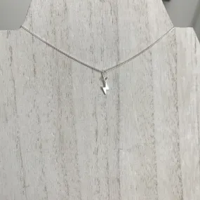 Second Aura Mini Lightning Necklace (Silver)