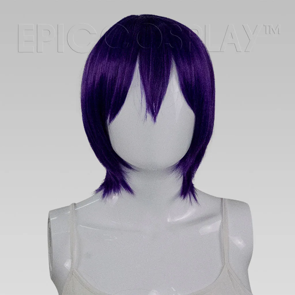 Signature - Berry Purple Short Shaggy Wig