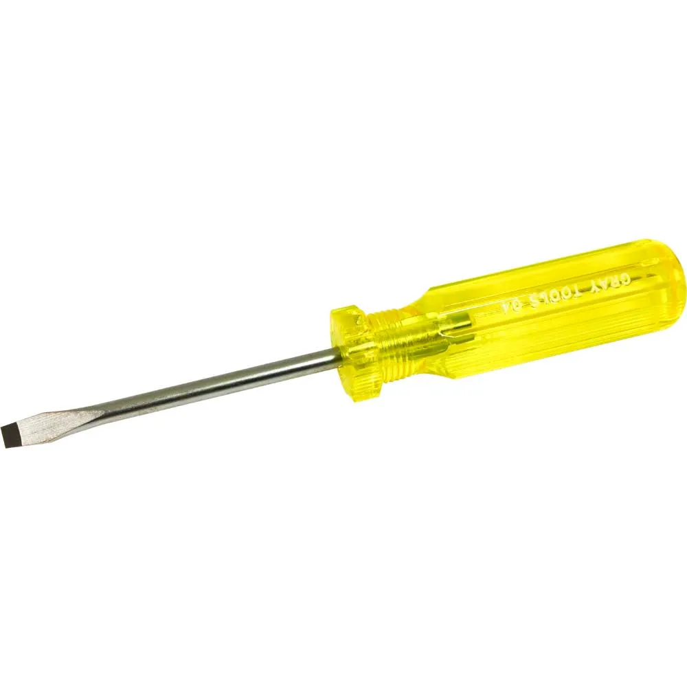 Slotted Round Shank Screwdrivers