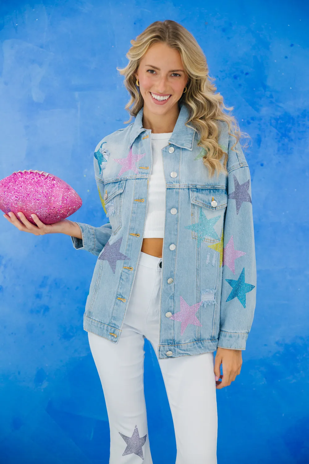 STAR GIRL DENIM JACKET