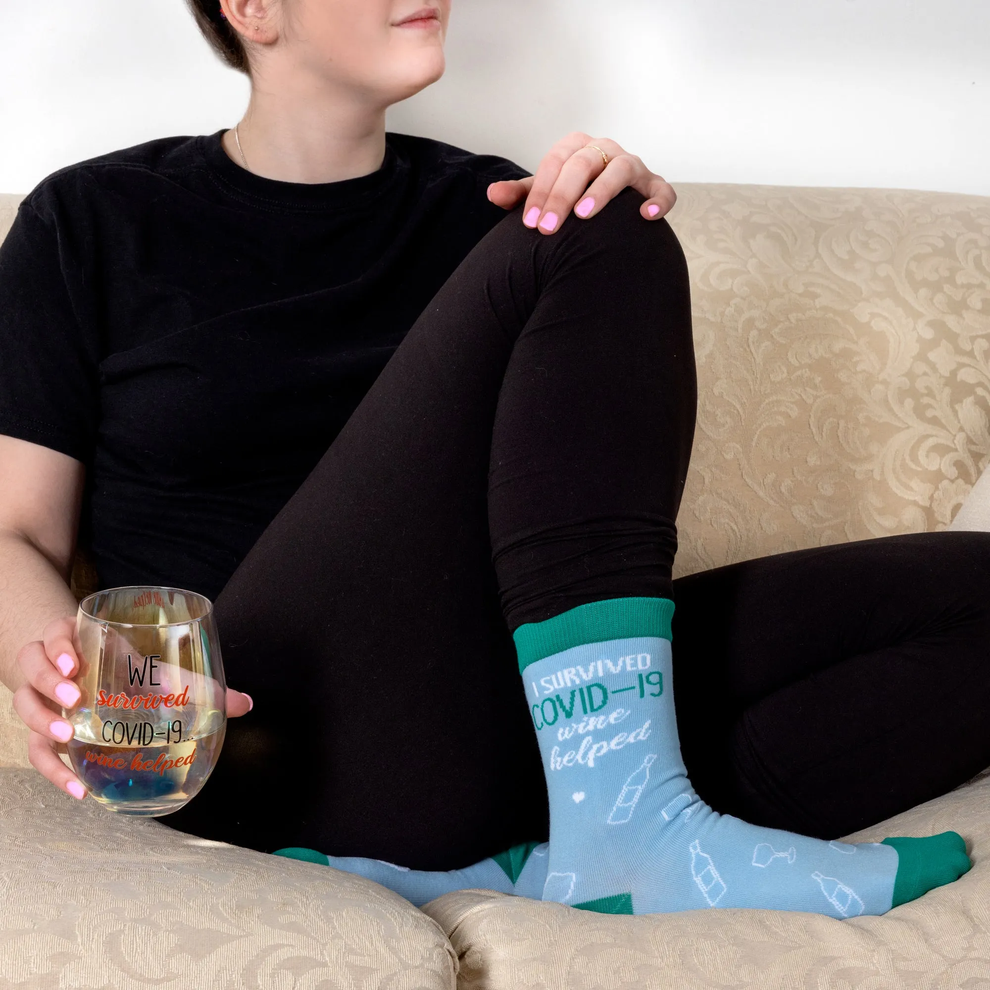 Survived Unisex Cotton Blend Sock