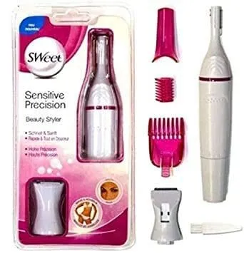 Sweet Sensitive Touch Electric Trimmer for Women (Eyebrow, Face, Underarms And Bikini Hair Remover)