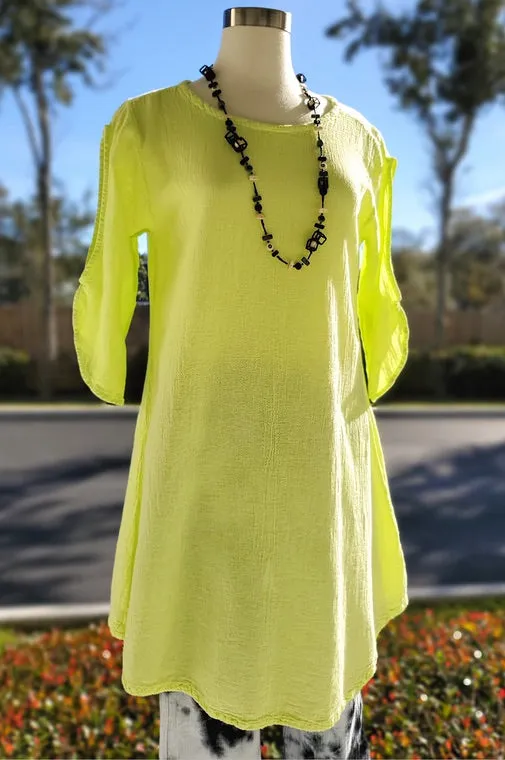 Teri Cold Shoulder Tunic, Top and Dress Sale!!