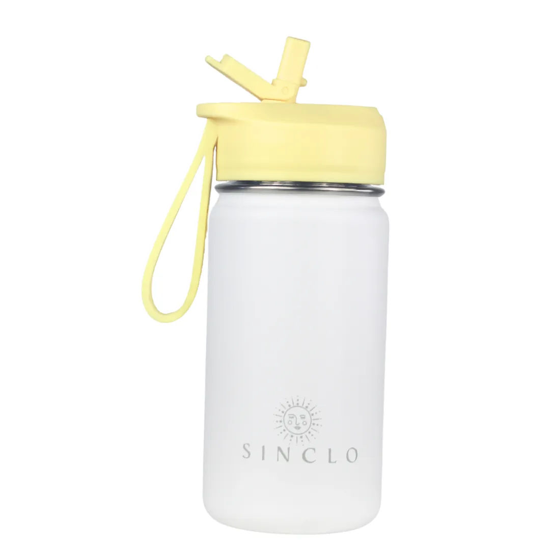 The Babi 400ml Water Bottle (White)