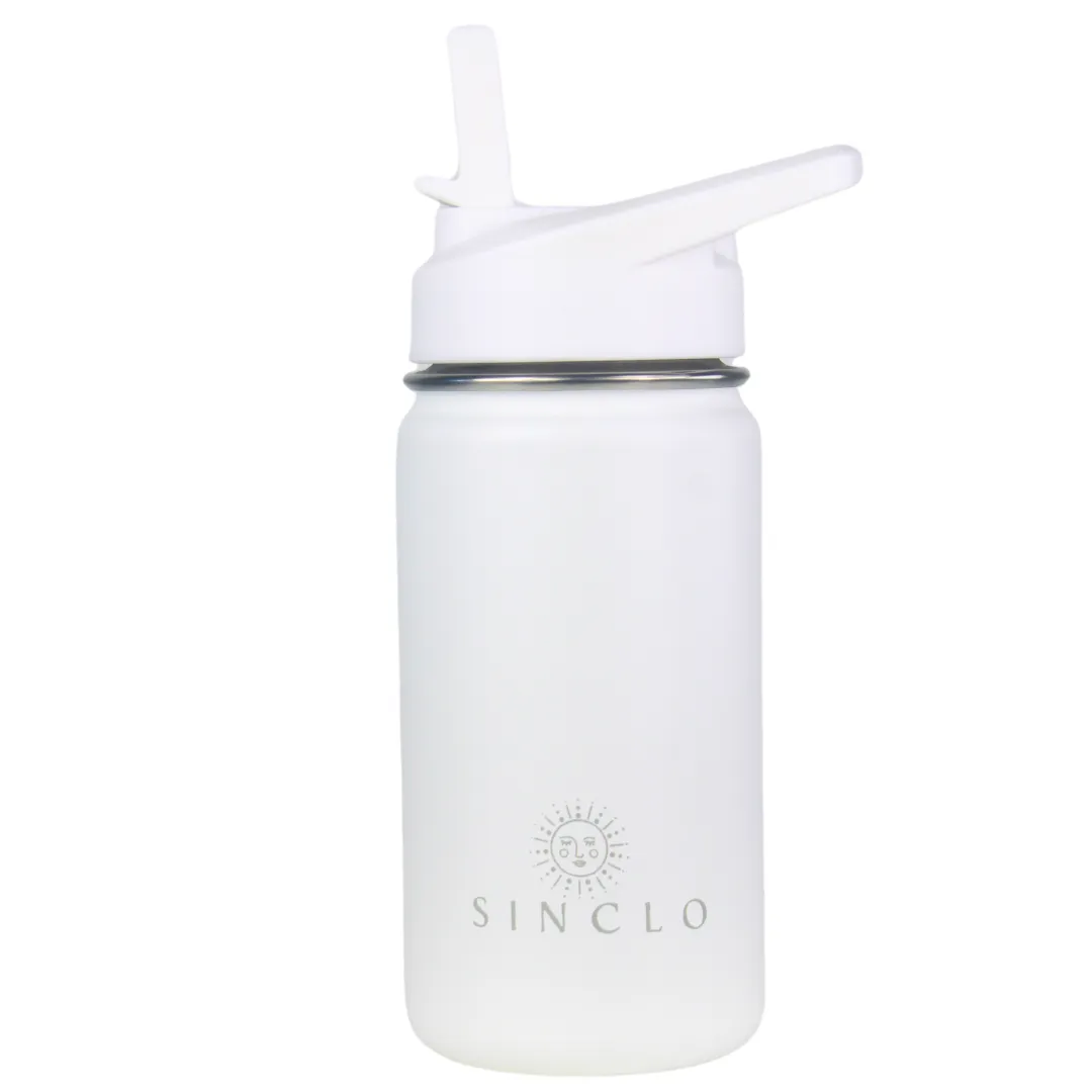 The Babi 400ml Water Bottle (White)