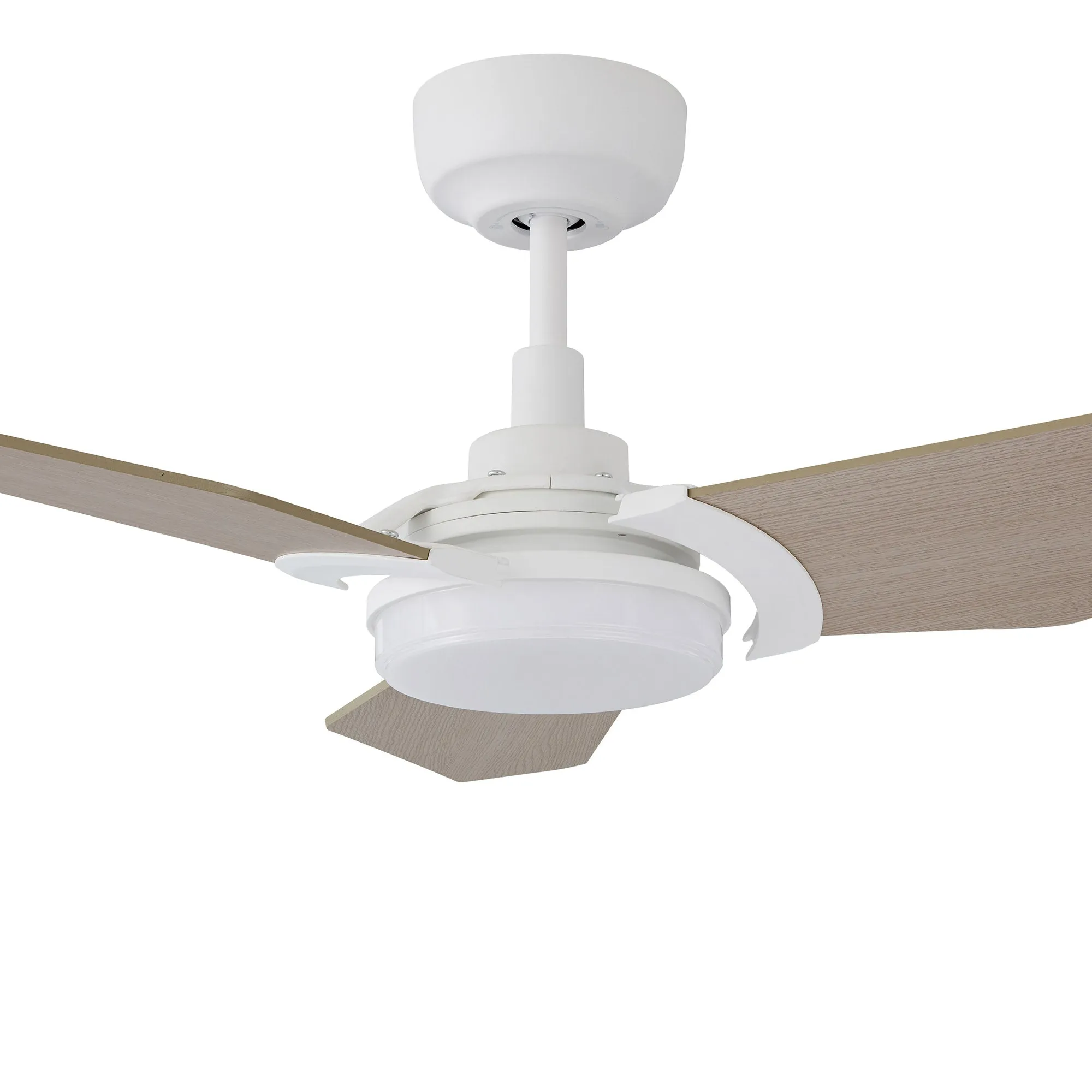 Trailblazer Outdoor Smart Ceiling Fan with LED Light and Remote 52 inch