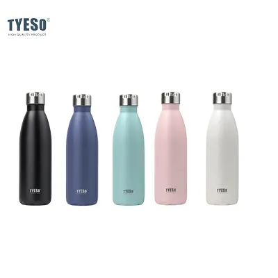 TYESO Classic Cola Shaped Sports Bottle 25oz