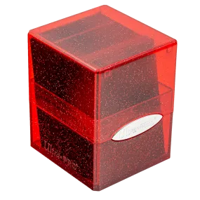 Ultra PRO: Satin Cube - Glitter Red