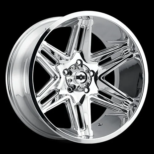 Vision Off-Road 363 Razor 22X12 6X135 -51mm Chrome