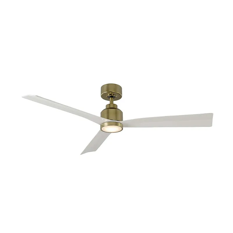 WAC F-003L Clean 52" Smart Ceiling Fan with LED Light Kit