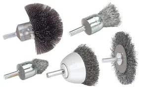 Walter 09C120 2" ALLSTEEL™ Mounted Crimped Wire Wheel Brush (1 Brush)