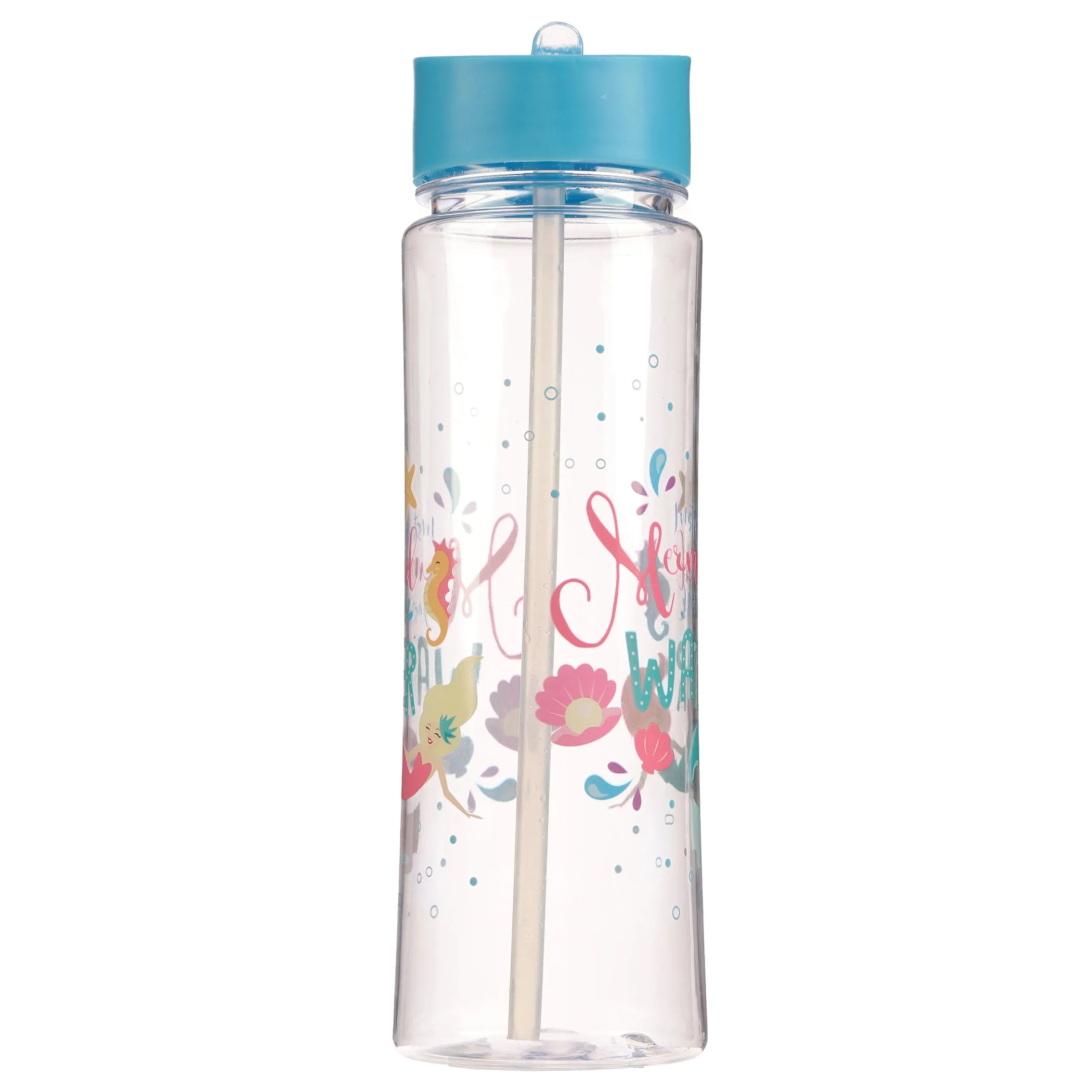 Water Bottle 500Ml - Enchanted Seas Mermaid Slogan