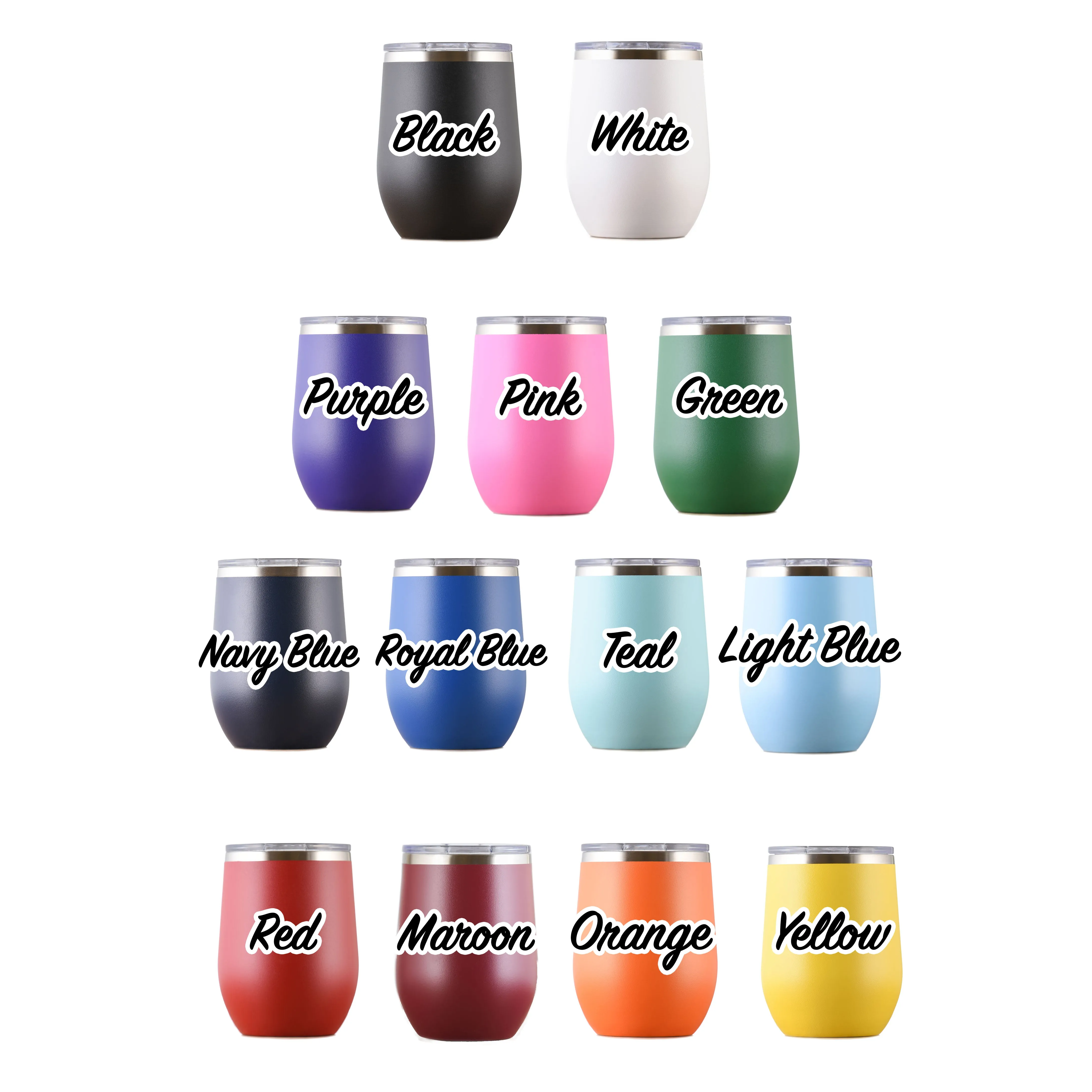 Wedding Party Stemless Wine Travel Tumbler Gift